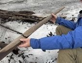 ذوبان جليدى فى النرويج يكشف عن أداة غامضة عمرها 1500 عام