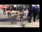 رأس الأفعى يستعين بفيديوهات من تليفزيون اليوم السابع توثق أحداث التخريب