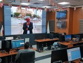 محافظ الأقصر يتفقد غرفة العمليات المنعقدة لمتابعة استعدادات عيد الفطر