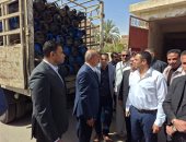 محافظ السويس يتفقد «مخزن أنابيب ومخبز بلدى» بنطاق حى الأربعين