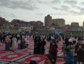 توافد أهالى الغربية على الساحات والمساجد المخصصة لصلاة عيد الفطر فى الغربية.. فيديو