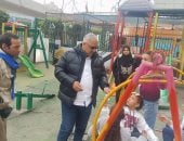 متابعات مفاجئة لوكيل وزارة الشباب والرياضة بالجيزة خلال ثانى أيام عيد الفطر