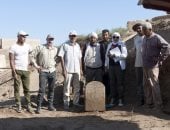 الانتهاء من إعادة تركيب وترميم بوابة سور الملك رمسيس الثالث.. صور