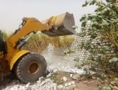 إزالة 336 حالة تعدى على مساحة 73 ألف م2 بأسوان.. صور