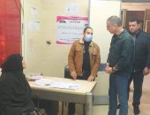 محافظ الجيزة يجرى جولة مفاجئة بمستشفى الصف المركزى.. صور