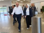 النشار يطمئن على سير العمل فى مطار شرم الشيخ مع تزايد حركة السفر فى الأعياد