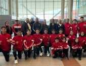 بعثة منتخب مصر للووشو كونغ فو تغادر إلى الصين للمشاركة فى بطولة العالم