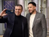 عصام السقا ضيفا ببرنامج واحد من الناس مع الإعلامي عمرو الليثي.. صور