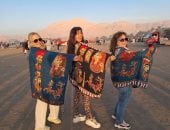 معابد الأقصر فى العيد شكل تانى .. استمتاع الأجانب بزيارة أرض الحضارات