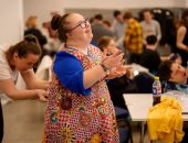 حفل عارضات الأزياء لأصحاب الهمم فى رومانيا