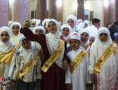 بتيجان النور.. سقارة تزف 300 حافظ للقرآن الكريم فى احتفالية مهيبة