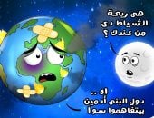 العالم على صفيح ساخن فى كاريكاتير اليوم السابع
