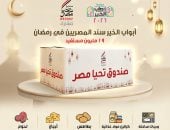 أبواب الخير.. 19 مليون مستفيد من دعم صندوق تحيا مصر خلال رمضان