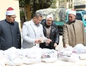 محافظة الفيوم تشهد تسليم 5622 شنطة مواد غذائية للأسر الأولى بالرعاية