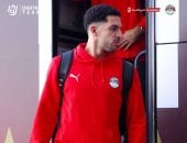 طائرة منتخب مصر تتوجه إلى السعودية.. صور