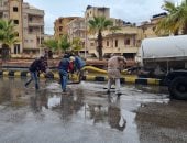 30 صورة توضح نجاح شركات المياه فى شفط مياه الأمطار والتعامل مع موجة الطقس السيئ