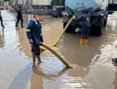 أصوات الرعد فى كل مكان.. أمطار غزيرة تضرب محافظة الدقهلية.. فيديو