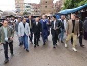 محافظ المنوفية يتفقد أعمال شفط مياه الأمطار بنفق كوبرى السمك