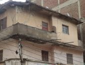 سقوط جزء من سقف دور علوى بمنزل دون إصابات غرب كفر الشيخ لسوء حالة الطقس.. صور