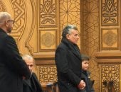  حسن مصطفى والخطيب أول الحاضرين في عزاء شقيق خالد مرتجى 