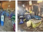 الداخلية تداهم "وكر المنظفات المغشوشة" .. ضبط 20 طن مواد مجهولة المصدر 