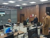 محافظ القليوبية يتابع من "مركز السيطرة والطوارئ" جهود شفط مياه الأمطار