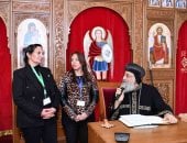 هدية الحياة.. قصة فتاة تبرعت بكبدها لحماتها وكرمها البابا تواضروس فى الكاتدرائية