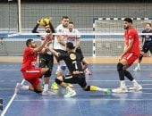 الأهلى يهزم الزمالك 3-0 ويتوج بلقب دوري سوبر رجال الكرة الطائرة.. صور