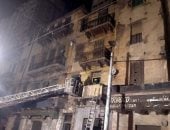 محافظة الإسكندرية: إخلاء 4 أسر من العقار المنهار بحى الجمرك