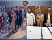 ضبط 3 بلطجية تعدوا على جارهم بـ"الأسلحة"