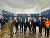 وزير الخارجية يسلم 1000 طن من المساعدات الإغاثية خلال زيارته لبيروت