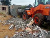 إزالة 13 حالة تعدٍ بالقنطرة شرق ضمن المرحلة الثالثة من الموجة 28 بالإسماعيلية