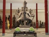 ترميم تمثال شيفا فى كمبوديا بعد تحطمه إلى 10 آلاف قطعة