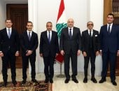 وزير الخارجية يلتقى رئيس لبنان وينقل رسالة دعم من القيادة والشعب المصرى