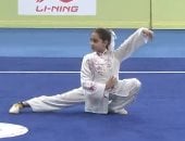 جوري رمضان تحصد ذهبية بطولة العالم للووشو كونغ فو بالصين