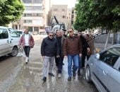 محافظ الجيزة يتفقد جهود شفط مياه الأمطار بشوارع الدقى والعجوزة.. صور