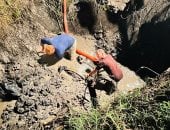 انقطاع المياه عن عدة مناطق بدسوق بعد كسر بخط مياه رئيسى