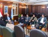 محافظ الإسكندرية يستقبل مجلس نقابة المهندسين لبحث سبل التعاون المشترك