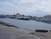 استمرار توقف المعديات لليوم الثاني بعزبة البرج ورأس البر 