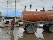 أجهزة المدن الجديدة تكثف جهود مجابهة مياه الأمطار والتعامل مع الطقس السيئ