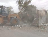 إزالة 21 حالة تعد واسترداد 15 فدانا من أملاك الدولة ضمن الموجة 28 بأسيوط