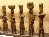 مقتنيات المتحف المصرى.. النماذج الخشبية للمواكب الجنائزية