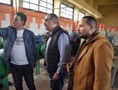 متابعة ميدانية لضمان استدامة الخدمة.. رئيس مياه القناة يتفقد محطة القنطرة غرب