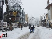 زاكوبانى تكتسى بالثلوج.. مشاهد ساحرة تغطى المدينة البولندية