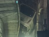 إصابة 5 أشخاص فى حادث انقلاب أتوبيس بمنزل دائرى أحمد عرابى.. صور