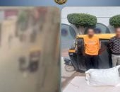 فيديو سرقة قطع غيار سيارات بأبو المطامير يسقط المتهمين