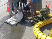 مياه القناة تواصل أعمال التطهير بقطاع السويس وفق أعلى معايير السلامة