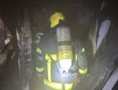 مصرع شخص إثر حريق شقة سكنية فى منطقة حلوان 