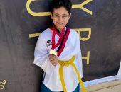 سلطان أدهم يحصد فضية كأس مصر لبراعم التايكوندو