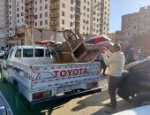 ضبط ومصادرة 90 مخالفة فى حملة لشرطة المرافق بحى غرب سوهاج